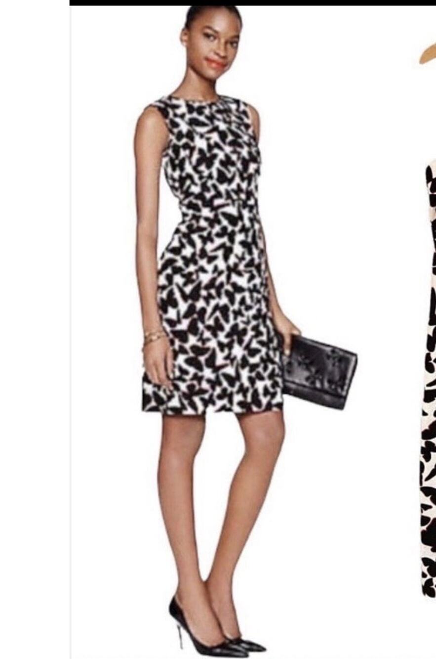 Kate Spade New York "Della Butterfly" Dress fit and flare NWOT size 4